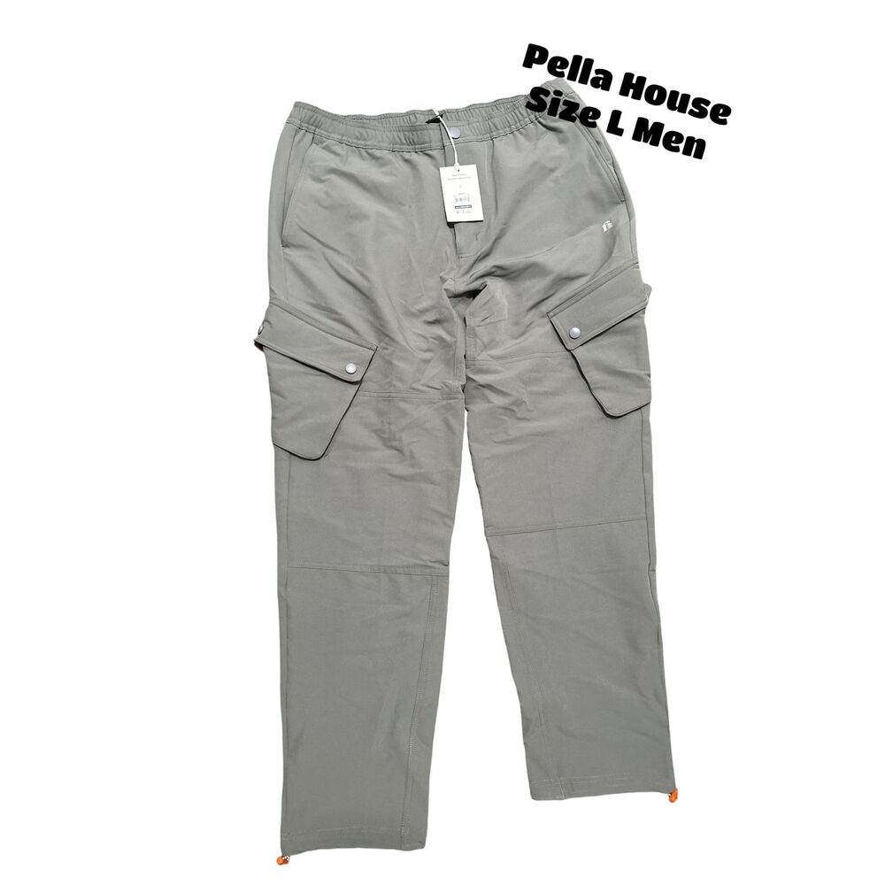 Bonobos Fielder Men's and Big Men's Stretch Cargo Pant Smoke Grey Size L